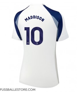 Günstige Tottenham Hotspur James Maddison #10 Heimtrikot Damen 2025-26 Kurzarm